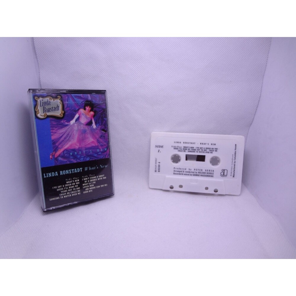 Linda Ronstadt - What's New Cassette 1983 Elektra/Asylum